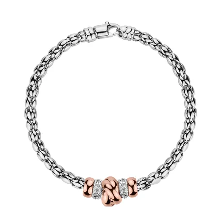 Bracelet with diamonds Basie