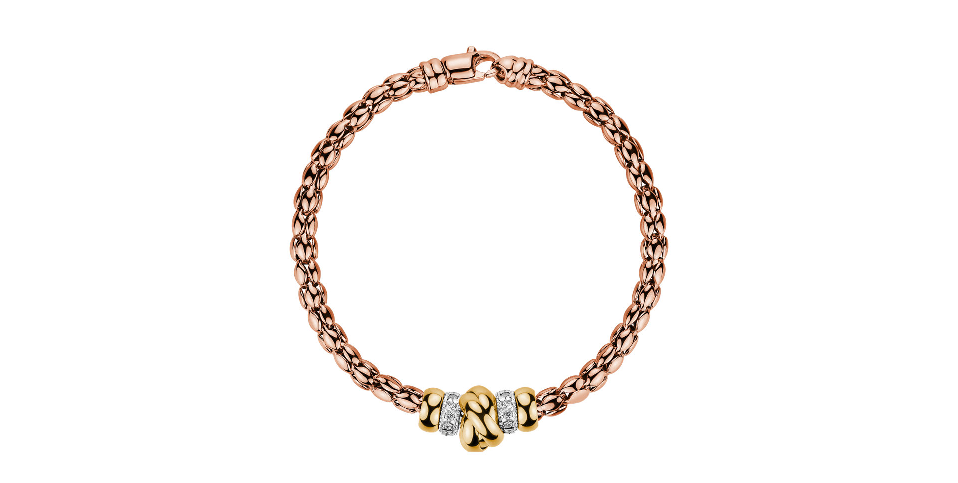 Bracelet with diamonds Mika
