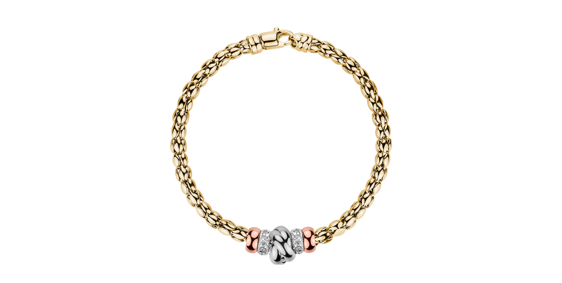 Bracelet with diamonds Mika
