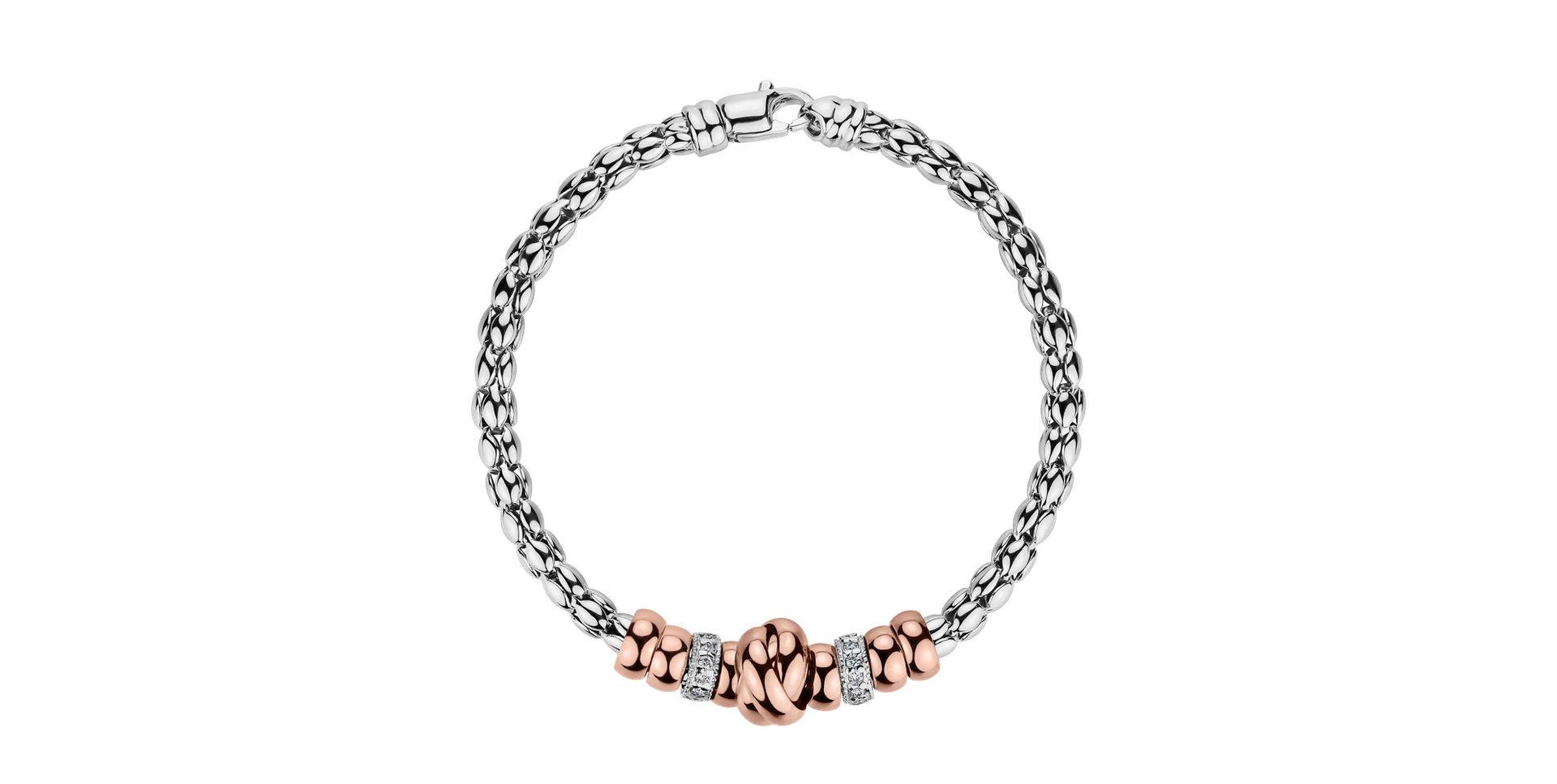 Bracelet with diamonds Alexander