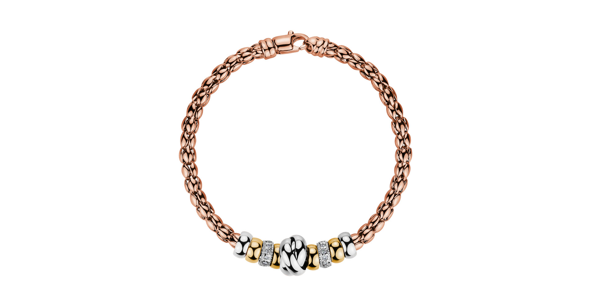 Bracelet with diamonds Alexander