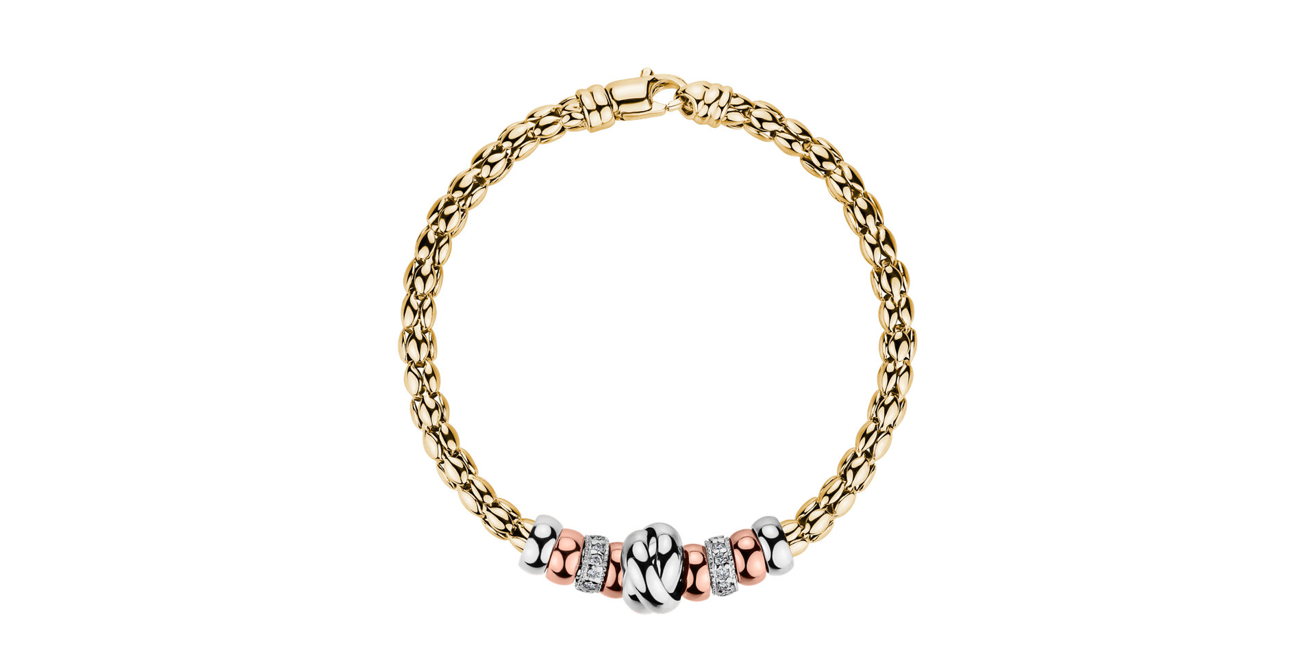 Bracelet with diamonds Alexander