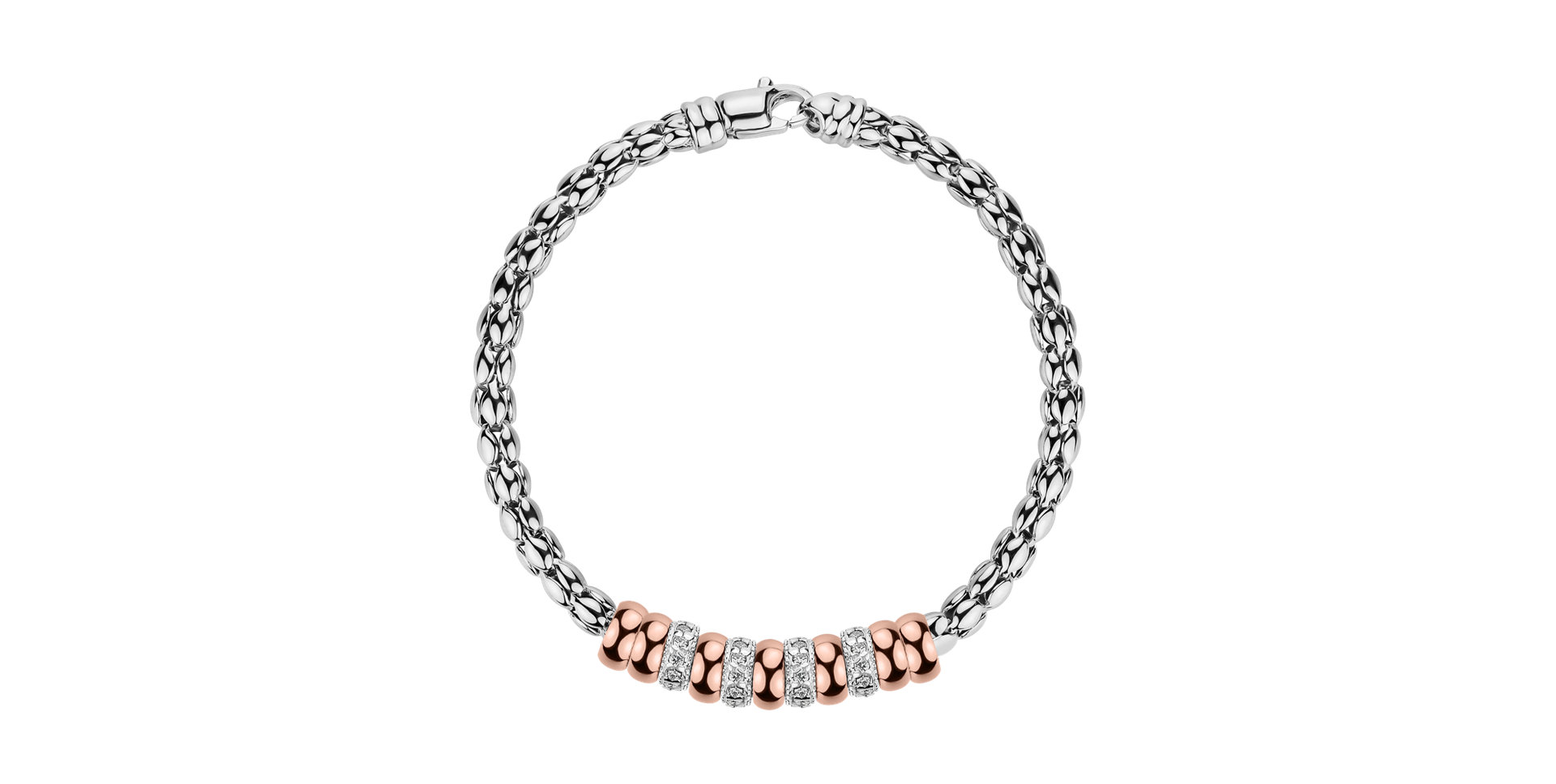 Bracelet with diamonds Christof