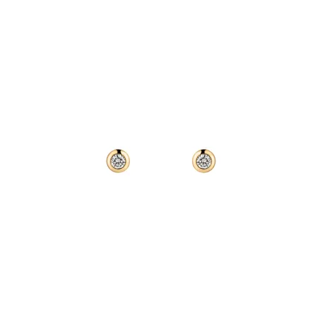 Diamond earrings Sparkling Dots