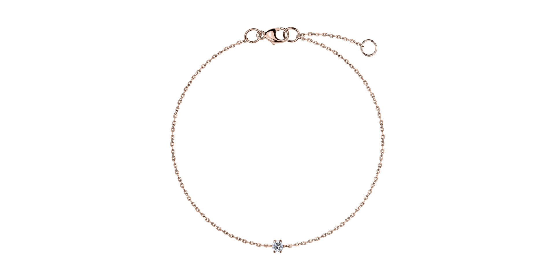 Bracelet with diamonds Essential Shine