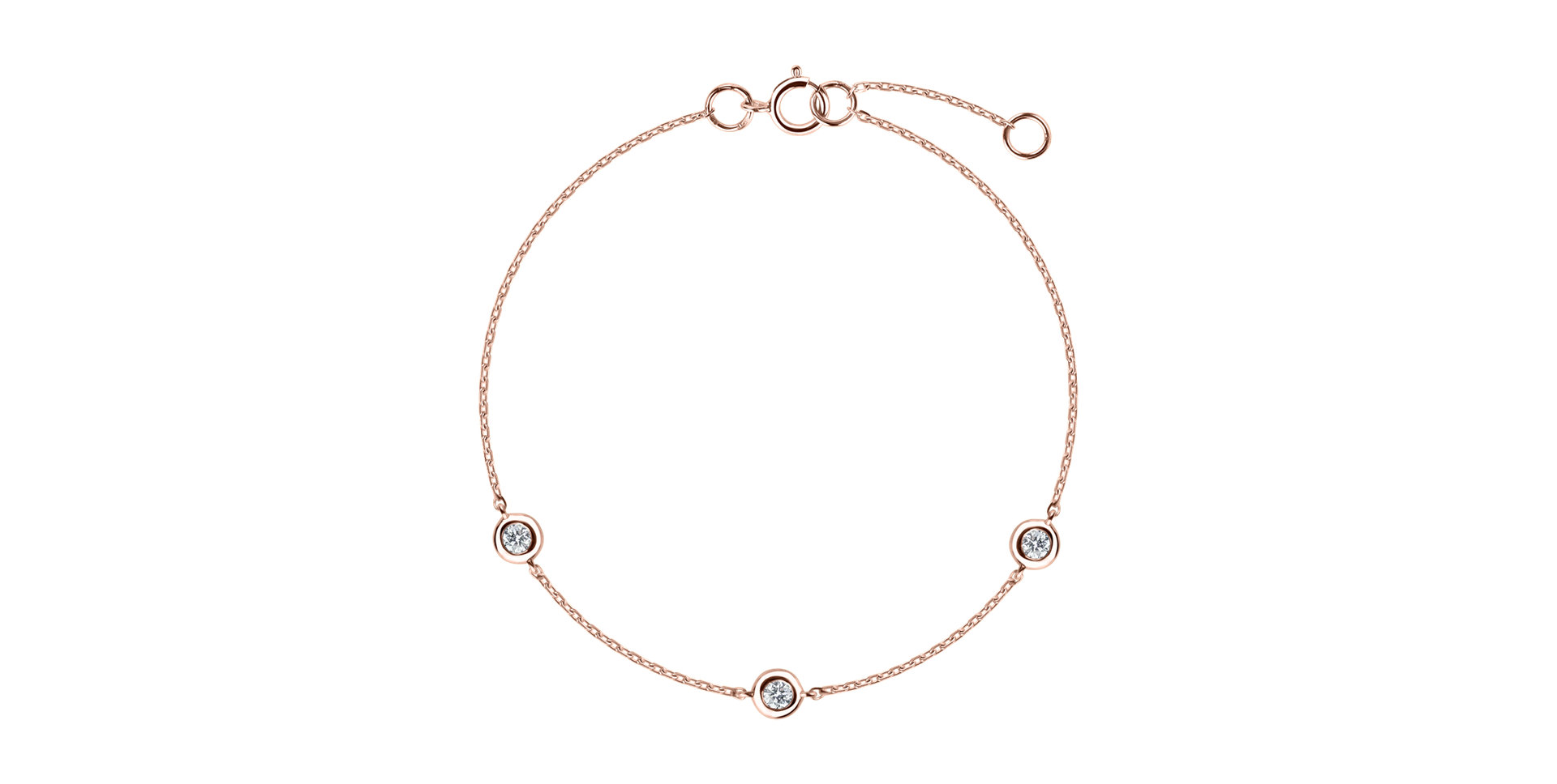 Bracelet with diamonds Sparkling Dot