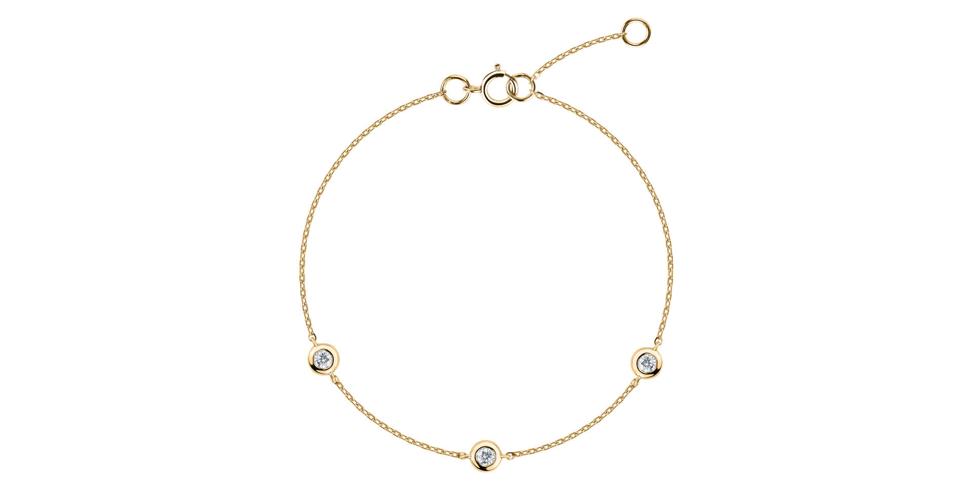 Bracelet with diamonds Sparkling Dot