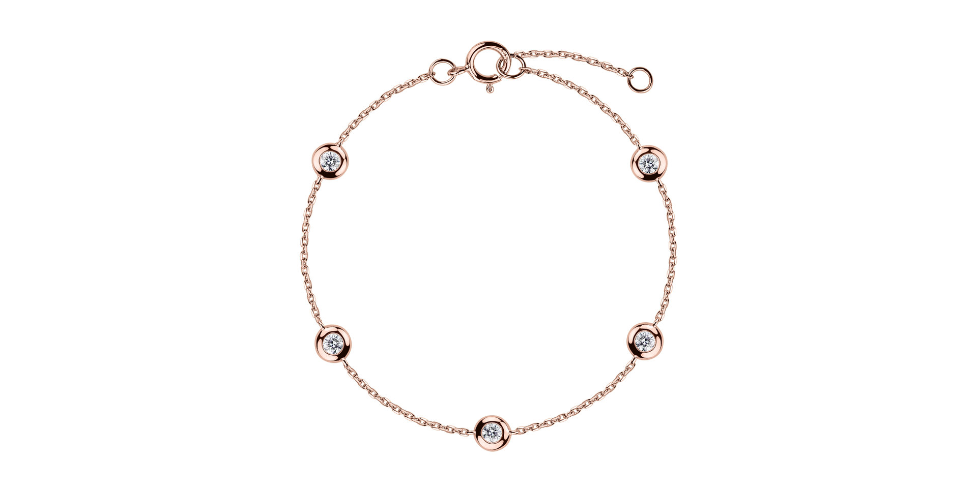 Bracelet with diamonds Sparkling Dot