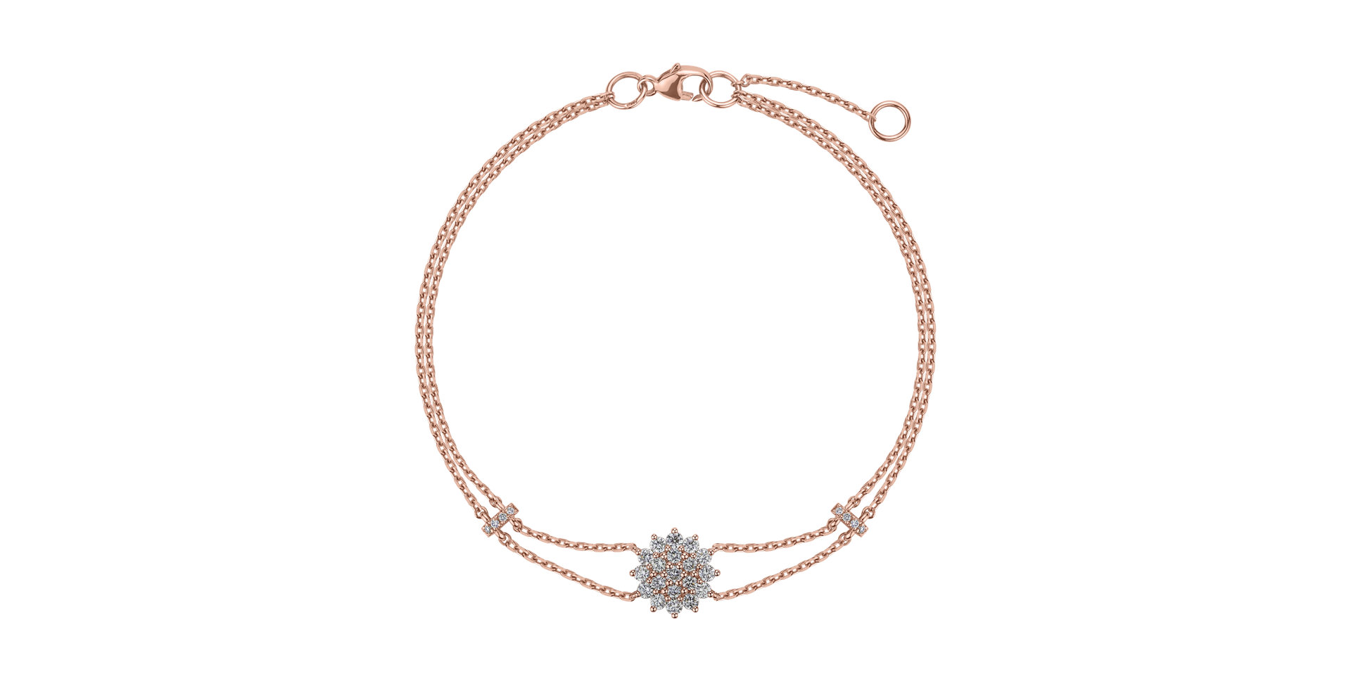 Bracelet with diamonds Stellar Star