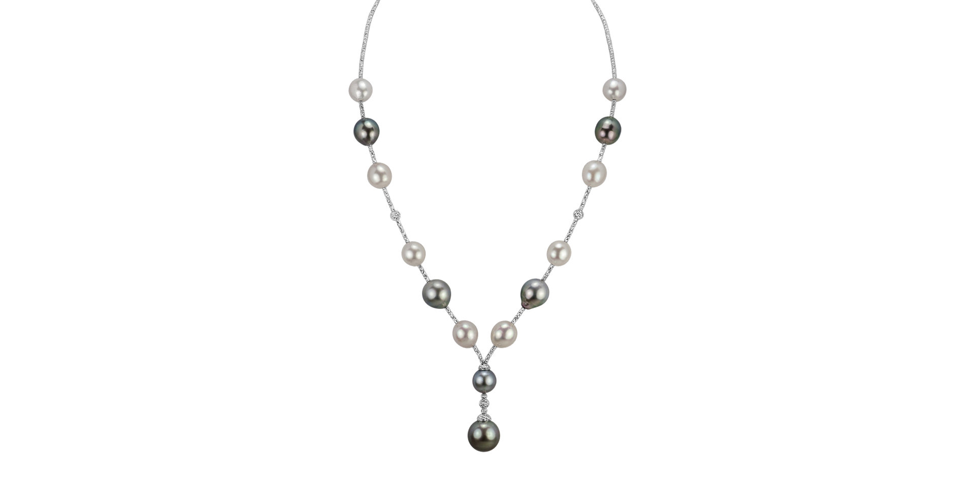 Necklace with Pearl Will to Power
