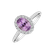 Diamond ring with Kunzite Glory Allegory3