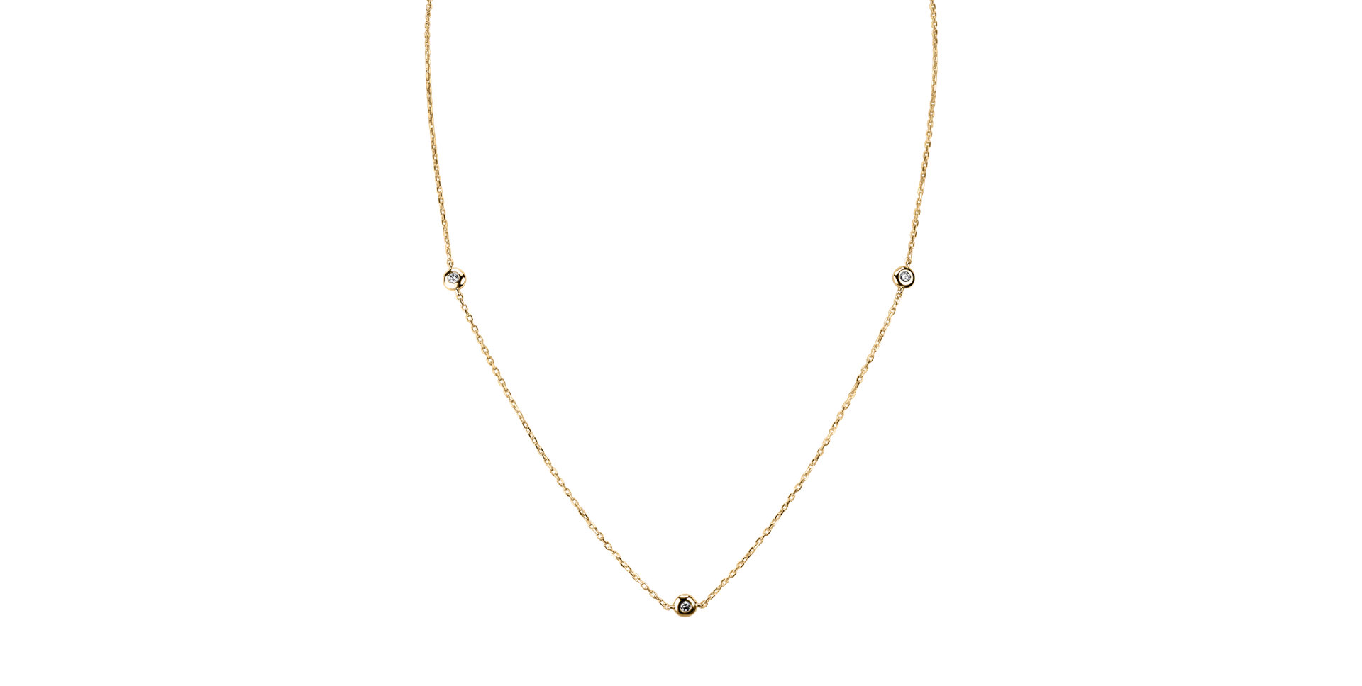 Diamond necklace Sparkling Dots