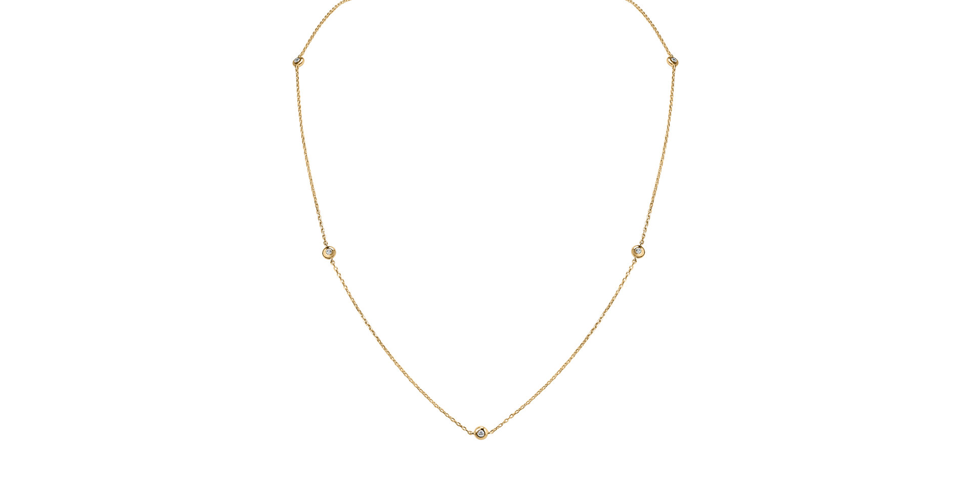 Diamond necklace Sparkling Dots