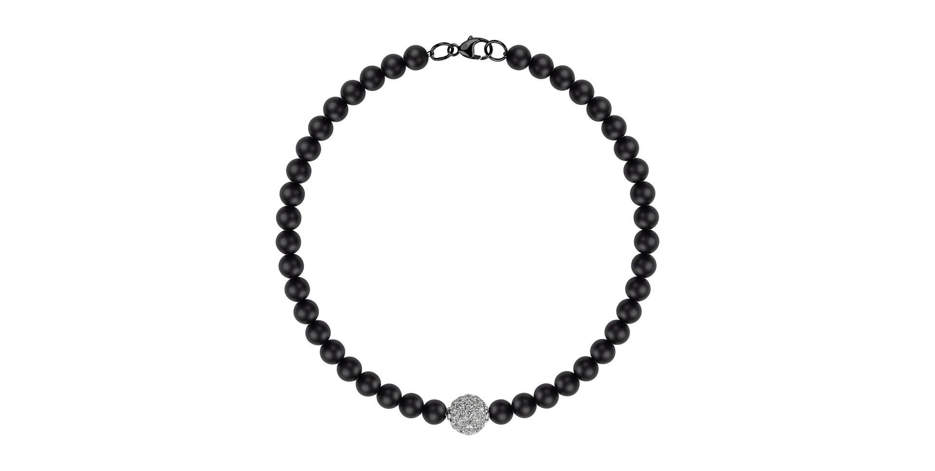 Diamond braclet with Agate Dazzling Allure