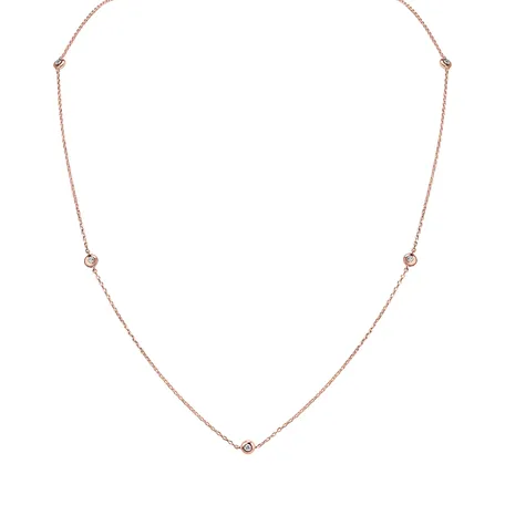 Diamond necklace Sparkling Dot