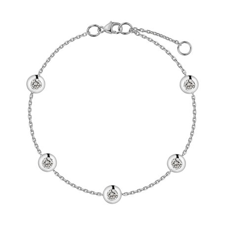 Bracelet with diamonds Sparkling Dot