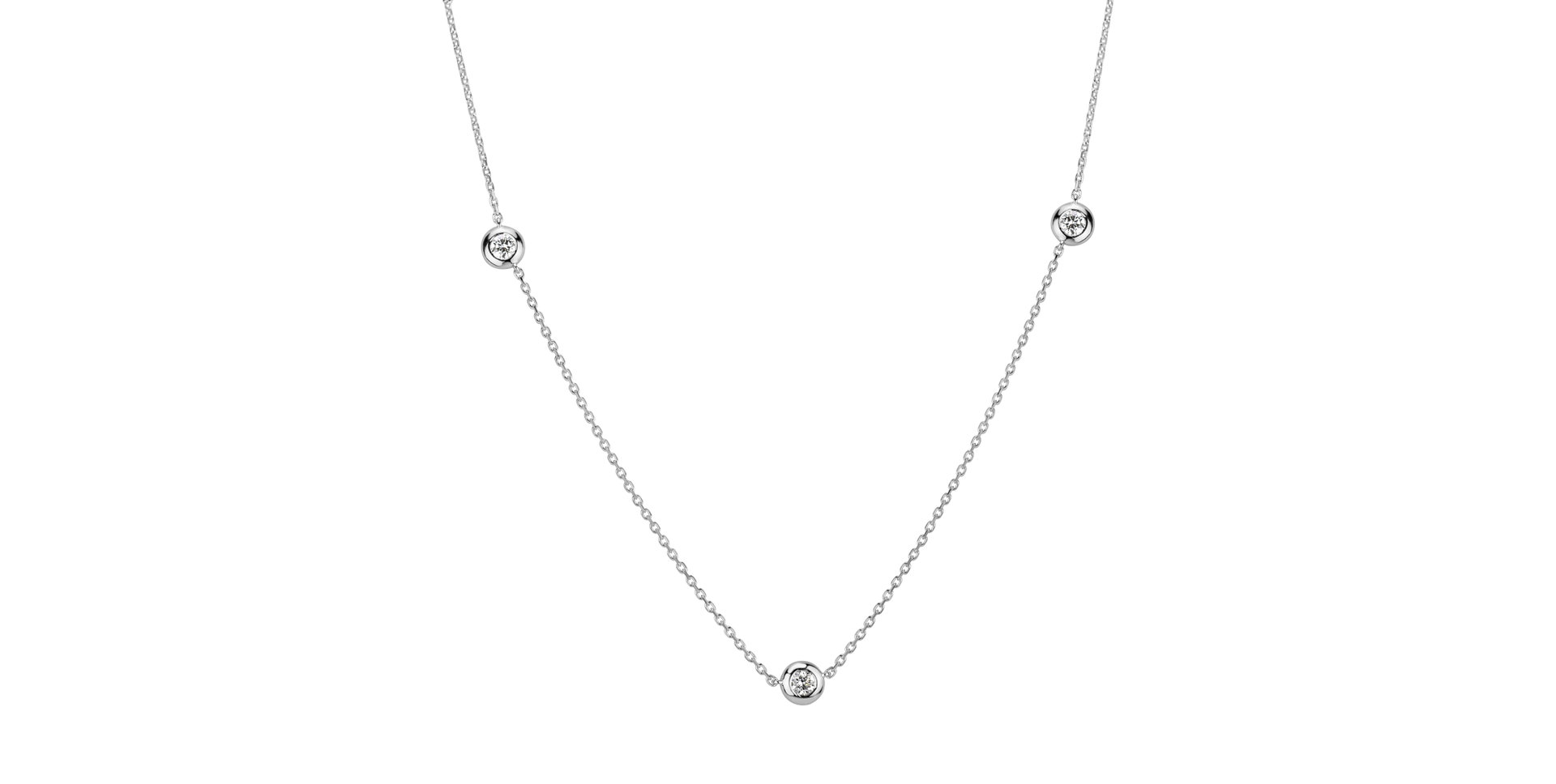 Diamond necklace Sparkling Dots