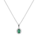 Diamond necklace with Emerald Glamour Princess3