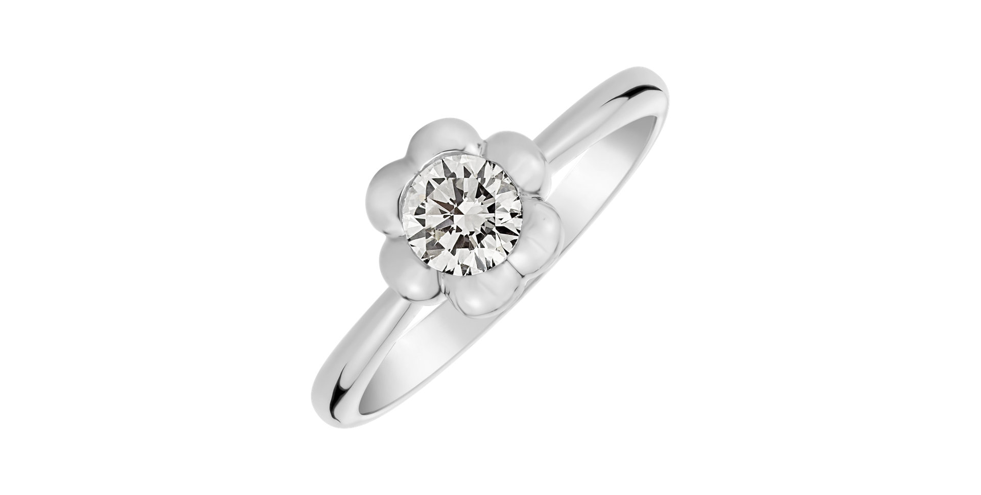Diamond ring Blooming Love