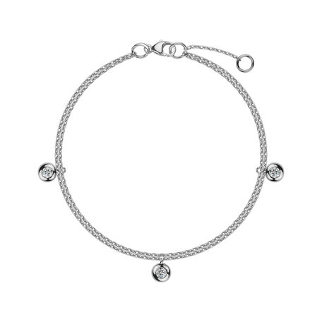 Bracelet with diamonds Delouise