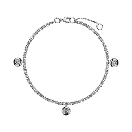 Bracelet with diamonds Delouise
