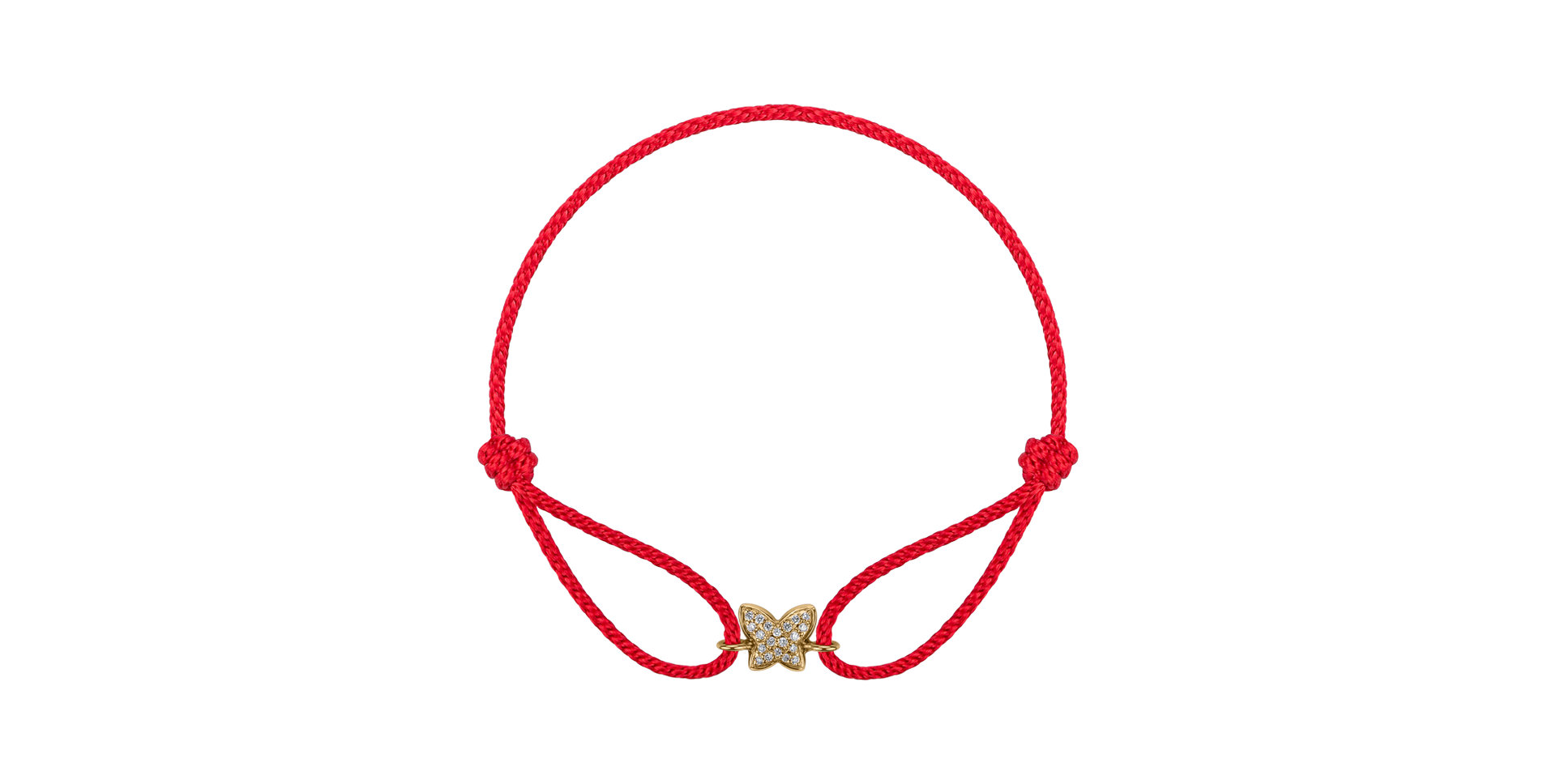 Diamond bracelet Adorable Butterfly