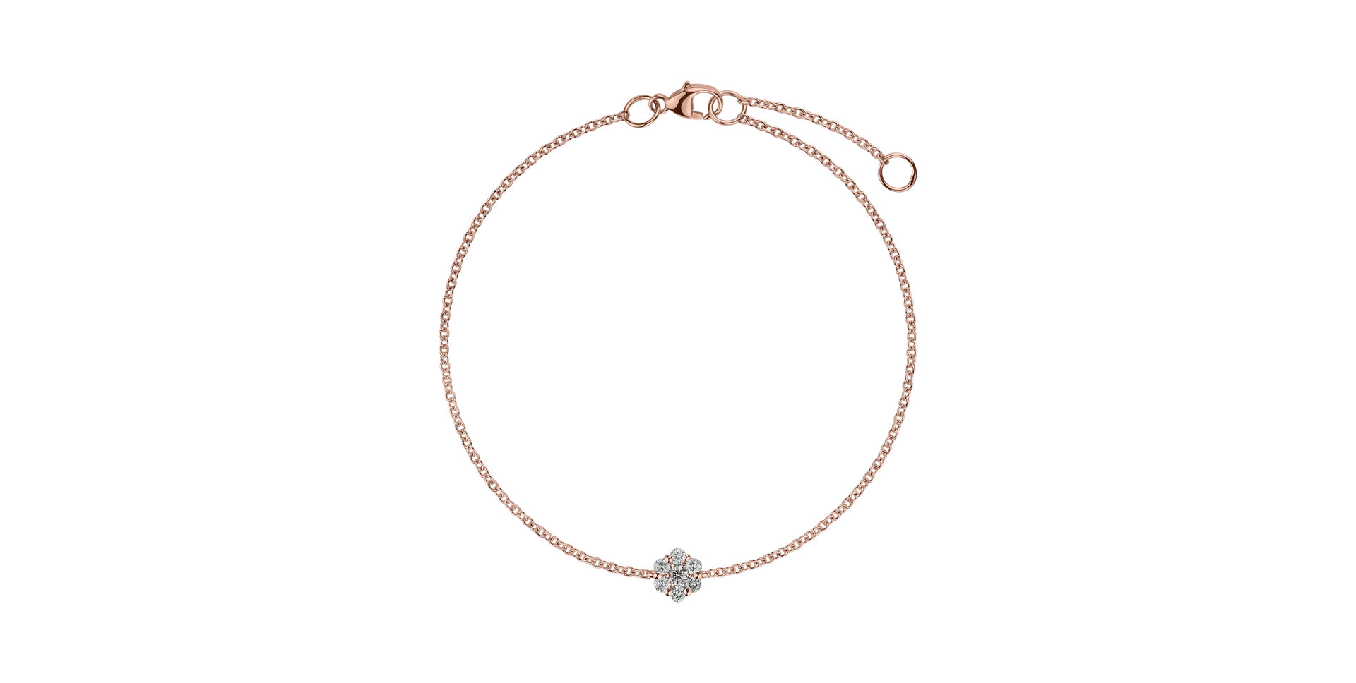 Bracelet with diamonds Evening Sky