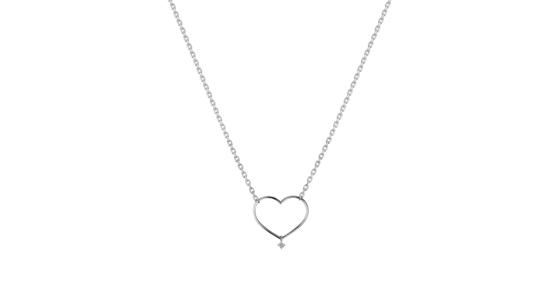 Diamond necklace Desperate Heart