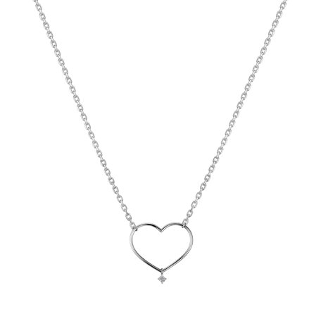 Diamond necklace Desperate Heart