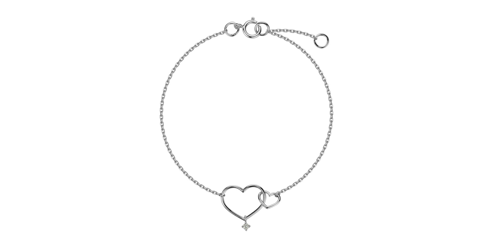 Diamond bracelet Affection Love