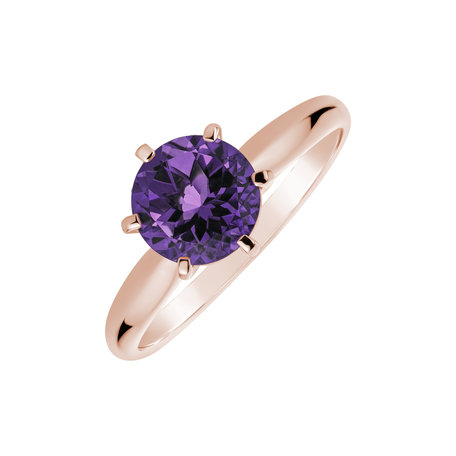 Ring with Amethyst Eternal Joy