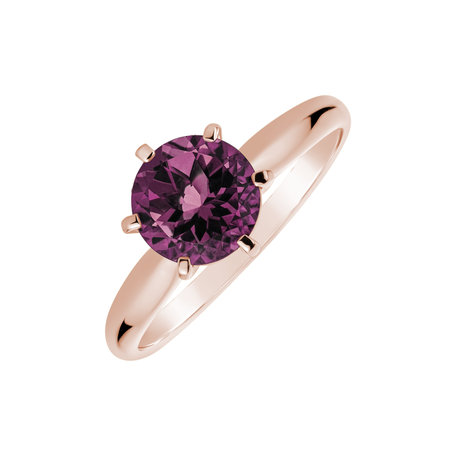 Ring with Rhodolite Eternal Joy