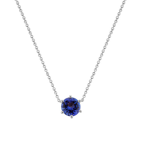 Necklace with Tanzanite Essential Drop