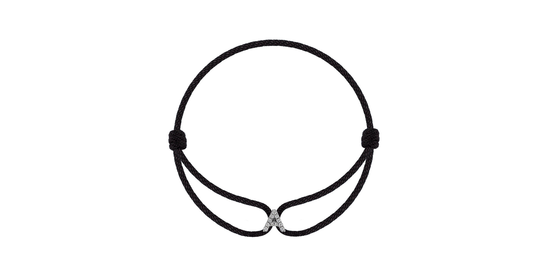 Bracelet with diamonds Miracle Alphabet