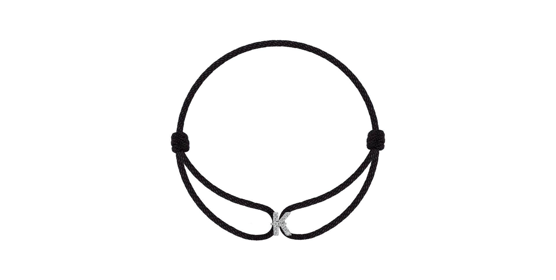 Bracelet with diamonds Miracle Alphabet