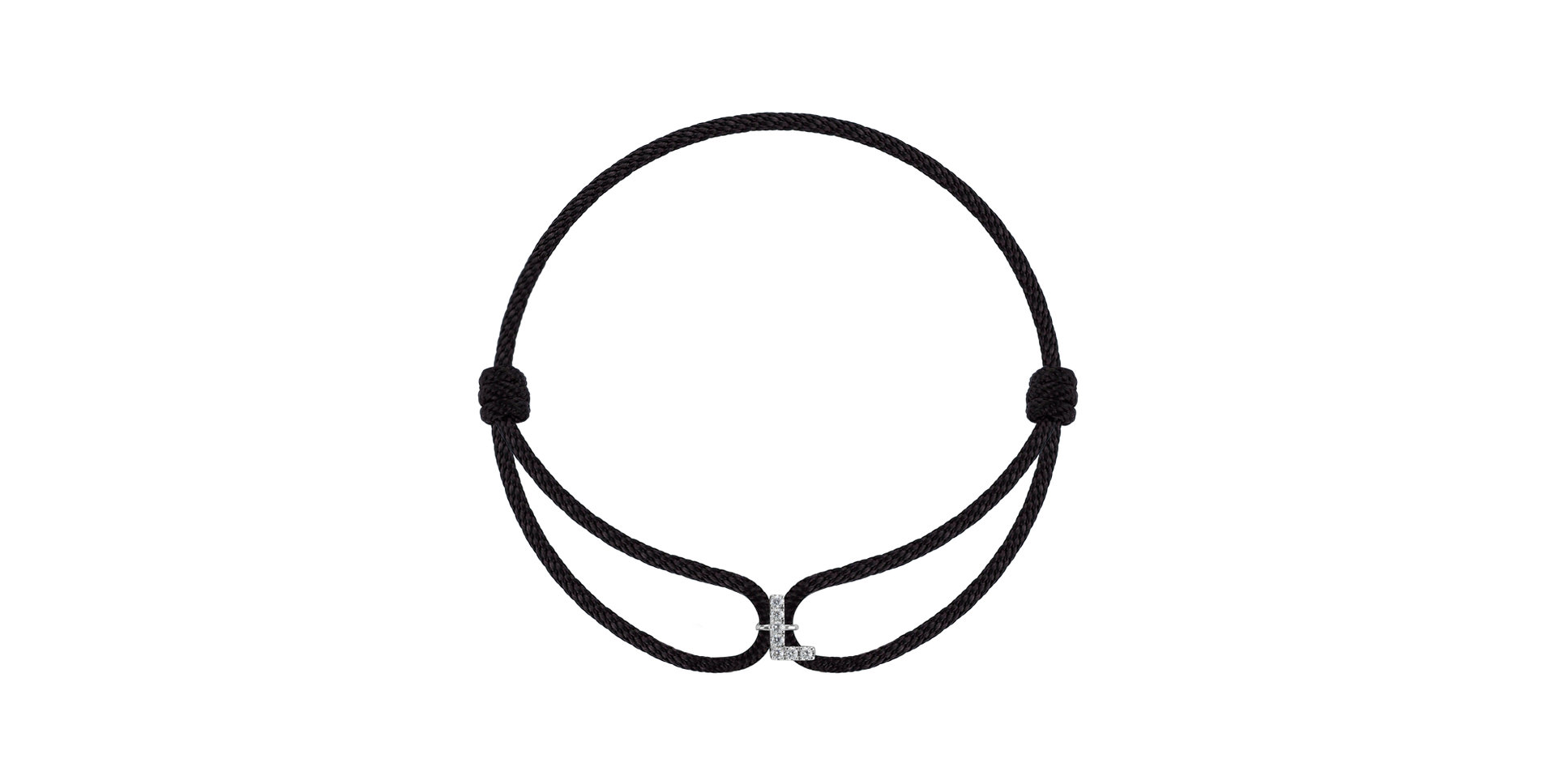 Bracelet with diamonds Miracle Alphabet