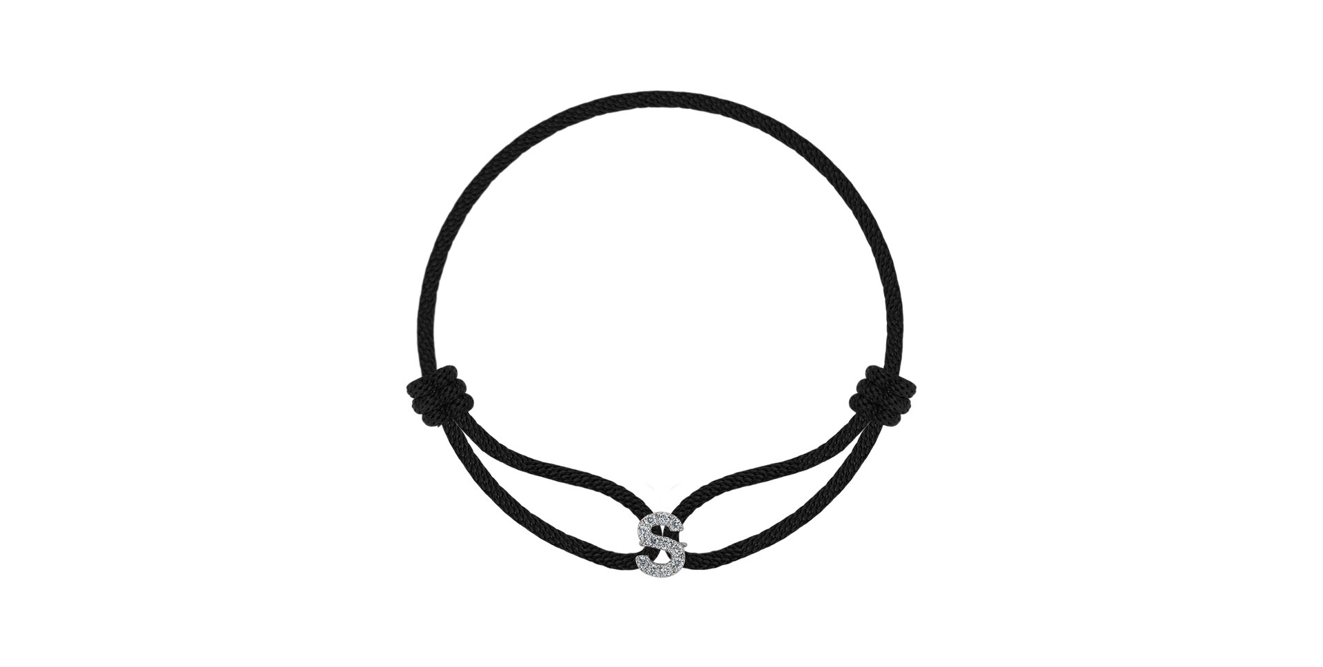 Bracelet with diamonds Miracle Alphabet