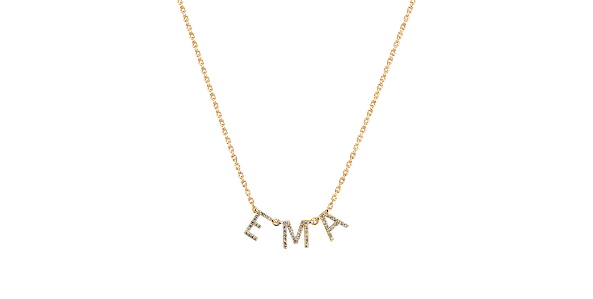 Diamond necklace Ema Shine