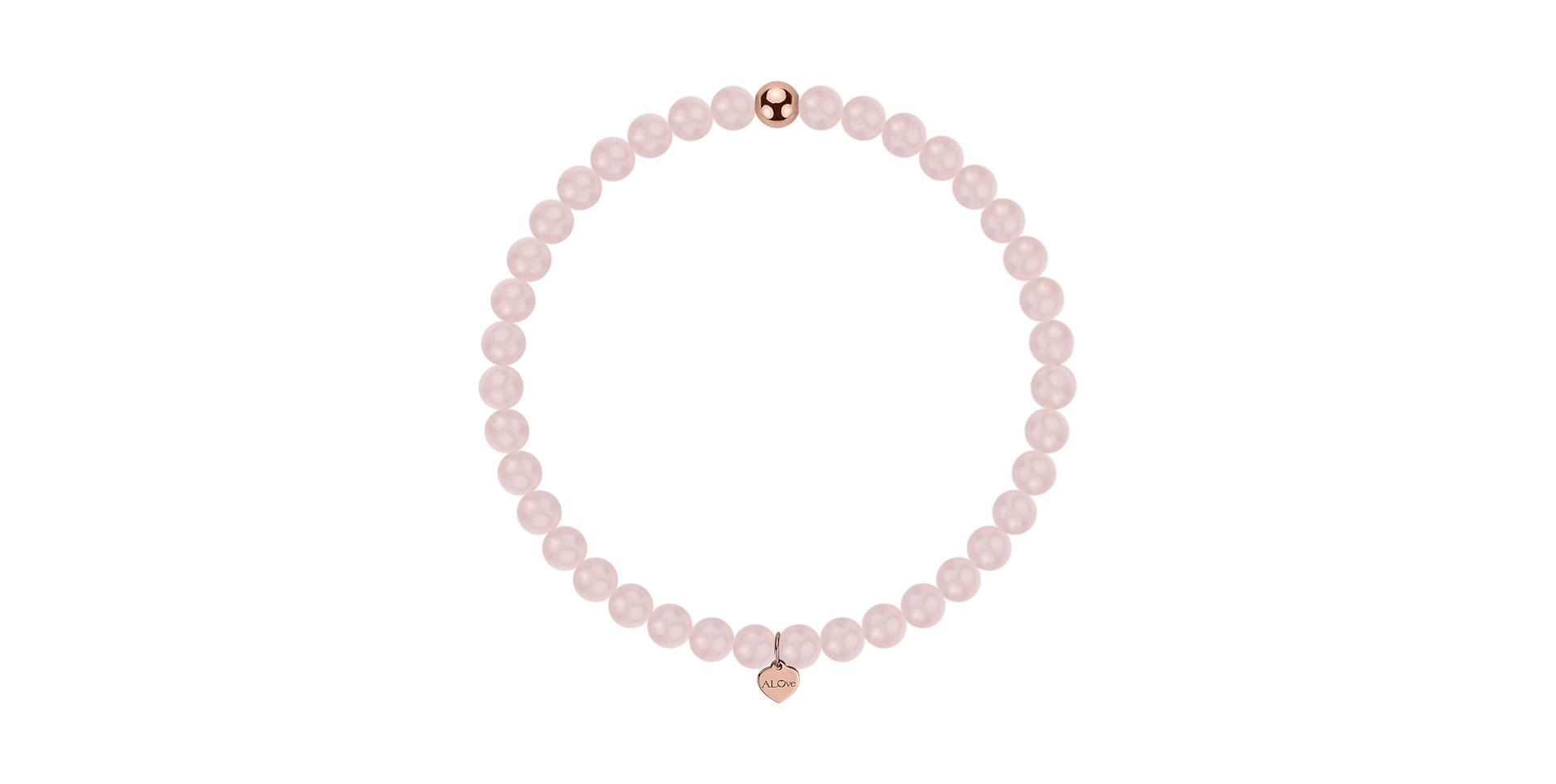 Bracelet with Rose Quartz Fancy Beauty