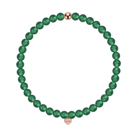 Bracelet with Garnet Green Fancy Beauty