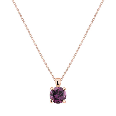 Necklace with Rhodolite Allen