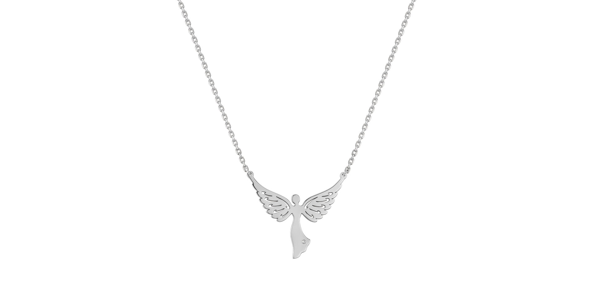 Diamond necklace Angel of Hope