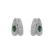 Diamond earrings with Emerald Emerald Embrace4