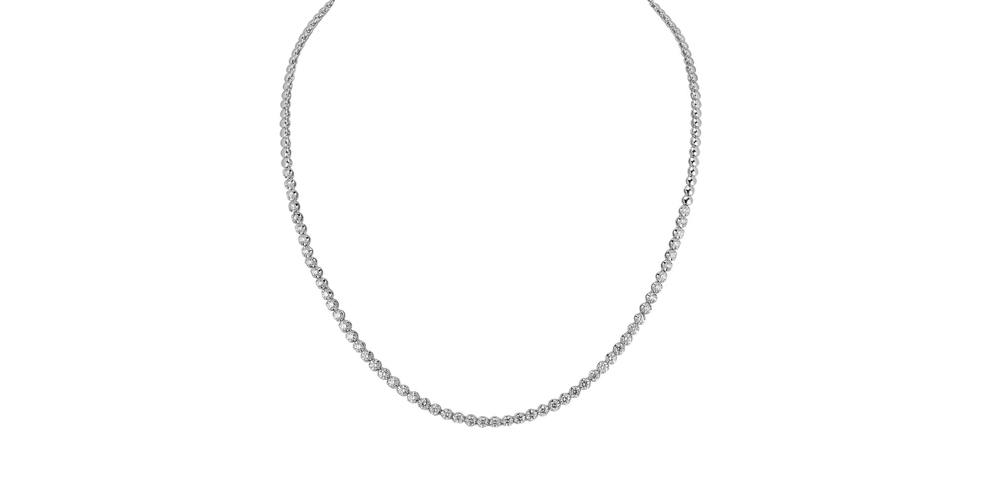 Diamond necklace Tristesse