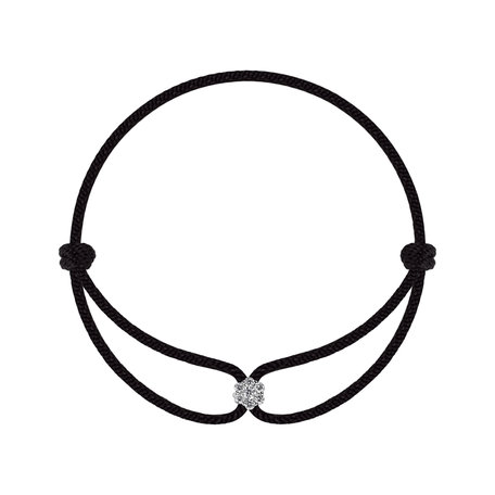 Bracelet with diamonds Deep Snow
