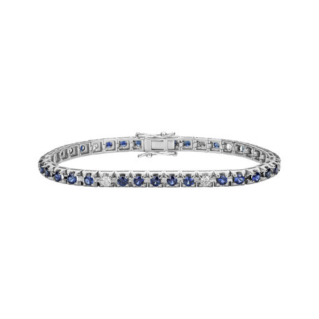 Diamond bracelet with Sapphire Ralana