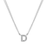 Diamond necklace Shiny Alphabet3