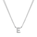 Diamond necklace Shiny Alphabet4