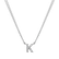Diamond necklace Shiny Alphabet3