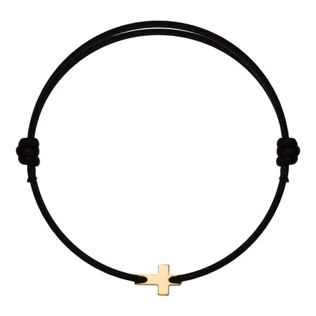 Bracelet with cord Faith Cross